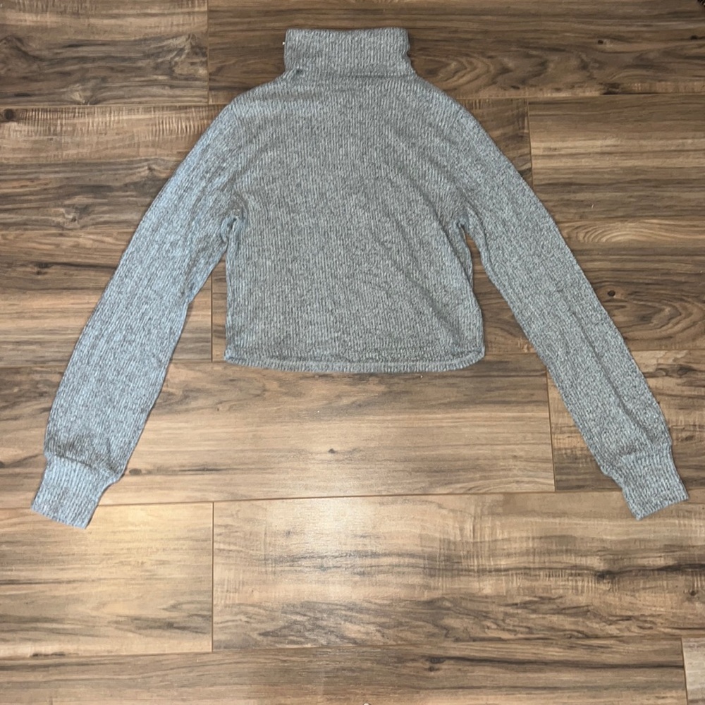 Gray Turtle Neck